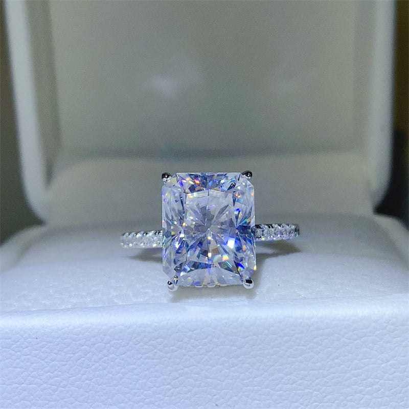 5 Carat Moissanite Zircon Ring