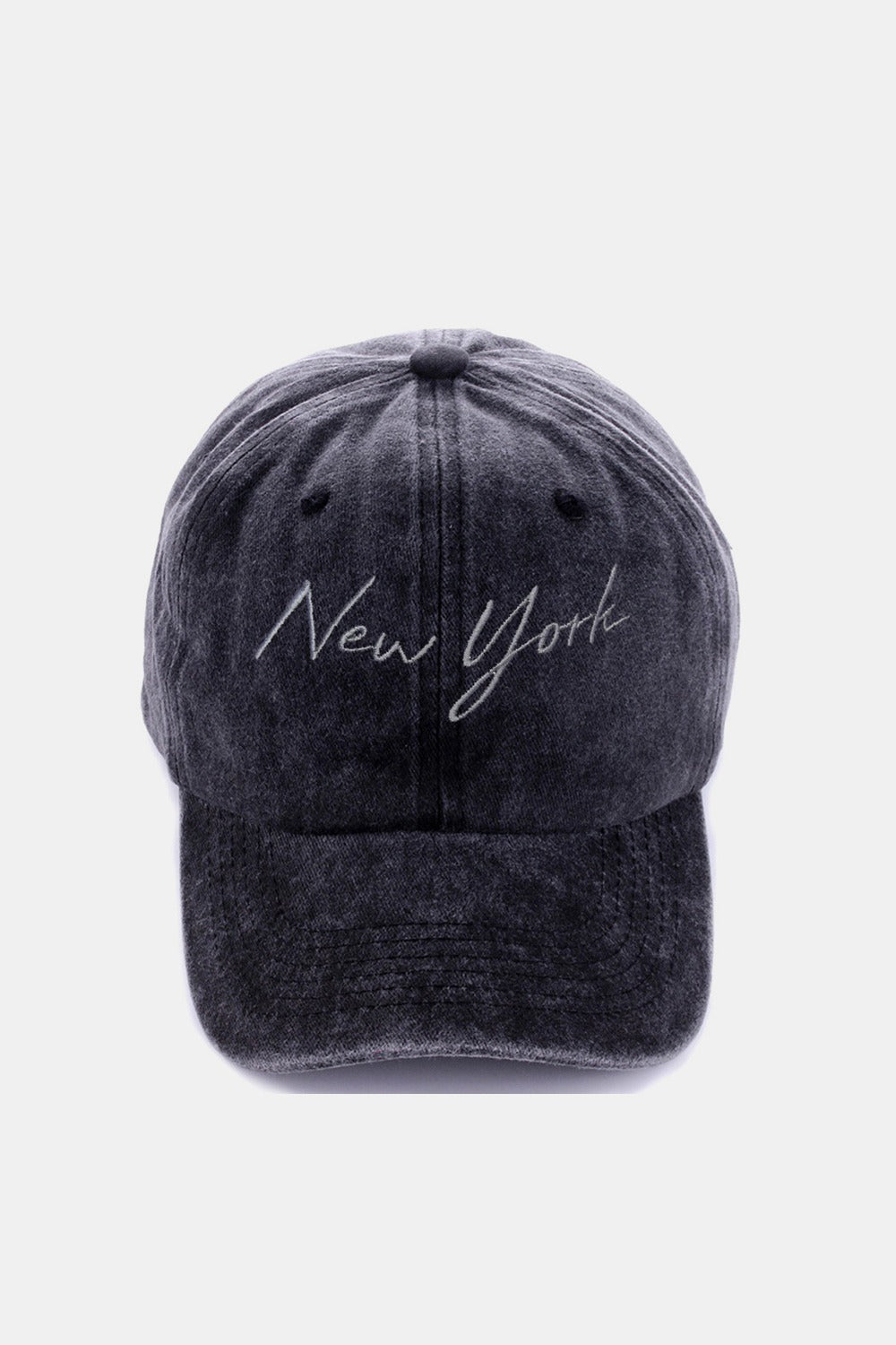 Embroidered City Baseball Cap