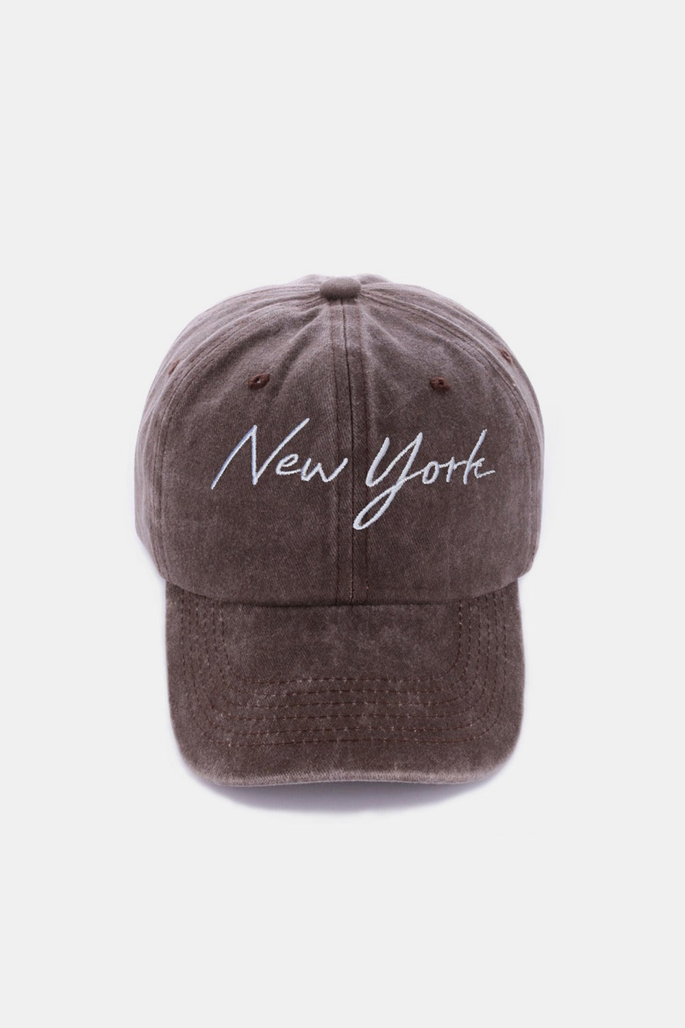 Embroidered City Baseball Cap