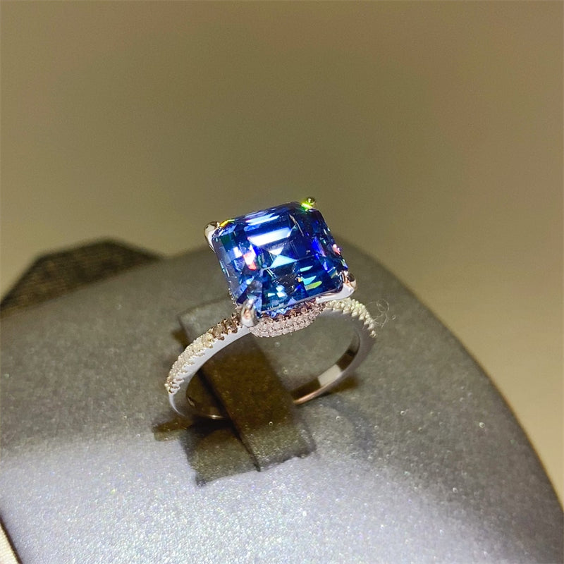 5 Carat Moissanite Zircon Ring