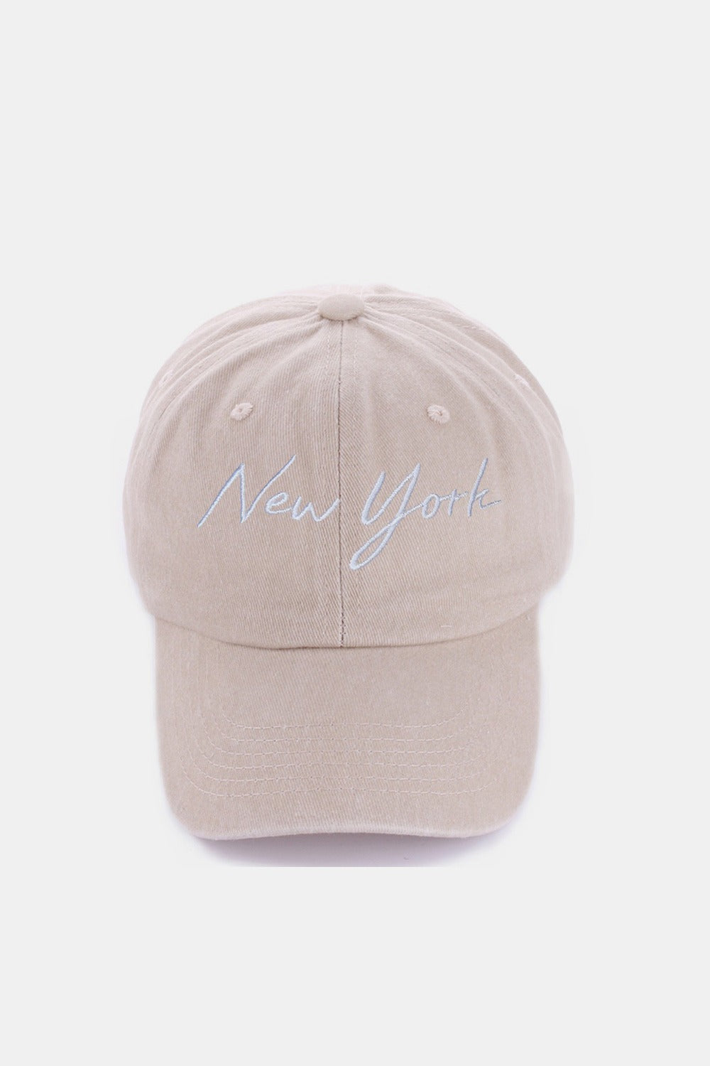 Embroidered City Baseball Cap