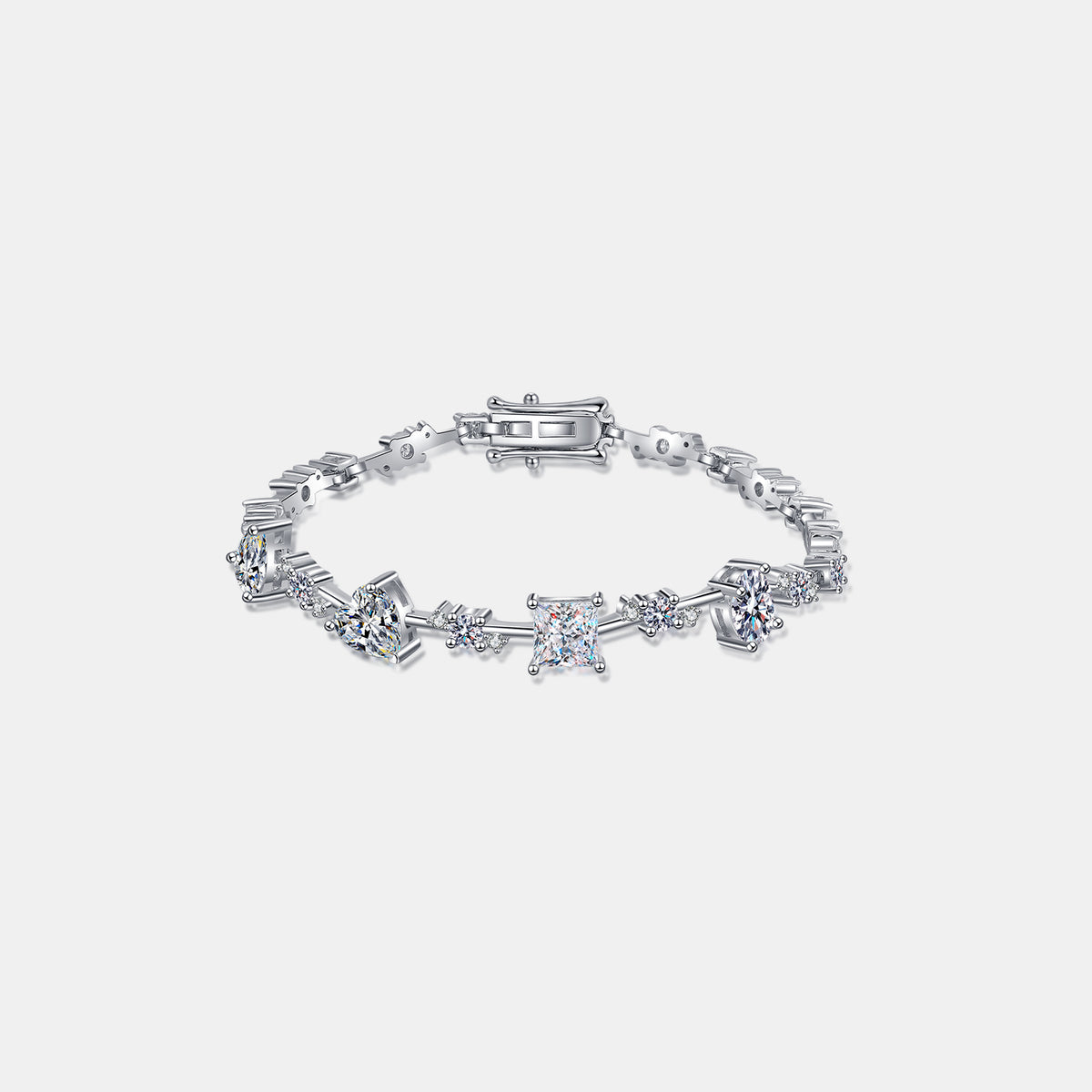 6.2 Carat Moissanite Bracelet