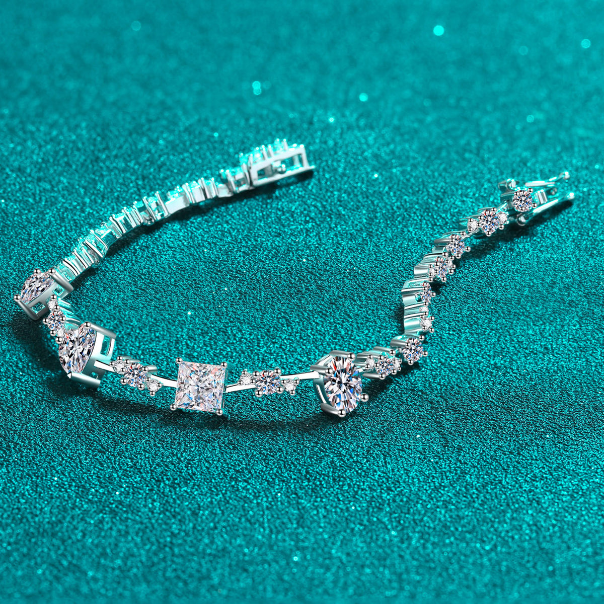 6.2 Carat Moissanite Bracelet