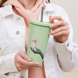 GV Empyrean Insulated tumbler with a straw - Gianna Vento