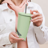 GV Empyrean Insulated tumbler with a straw - Gianna Vento