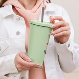 GV Empyrean Insulated tumbler with a straw - Gianna Vento