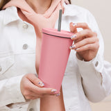 GV Empyrean Insulated tumbler with a straw - Gianna Vento