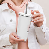 GV Empyrean Insulated tumbler with a straw - Gianna Vento